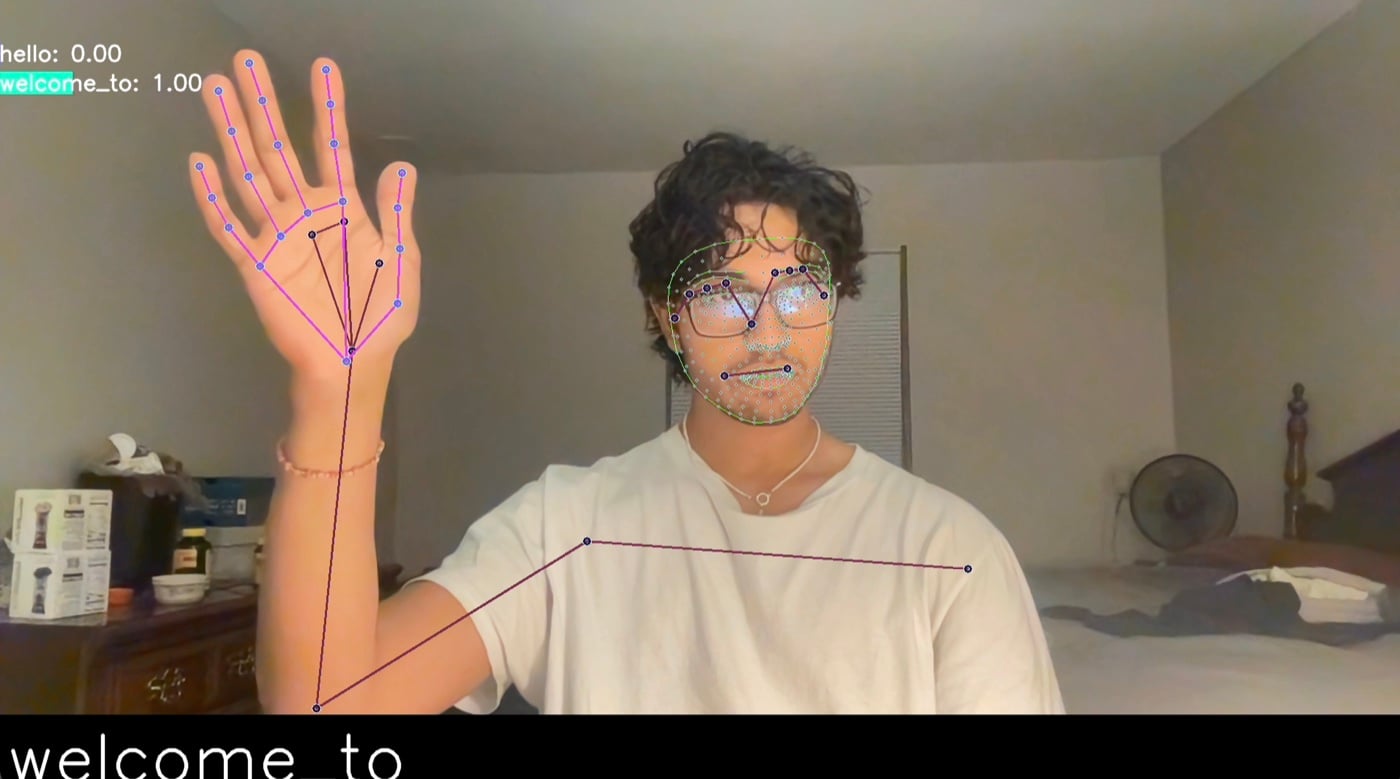 ASL Video Translator screenshot